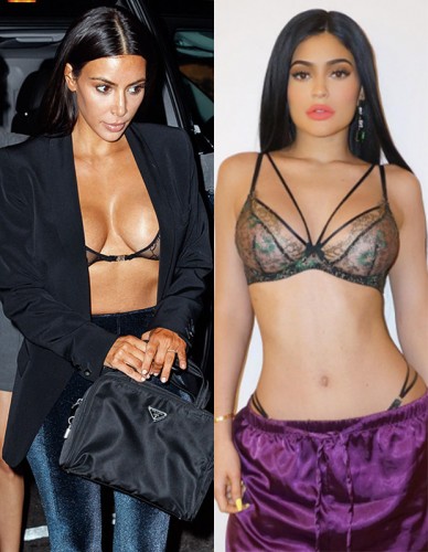 Kim Kardashian & Kylie Jenner Bra FaceOff: Which Sister Rocked TheirSee-Through Bra Better Kim Kardashian & Kylie Jenner Bra FaceOff: Which Sister Rocked TheirSee-Through Bra Better
